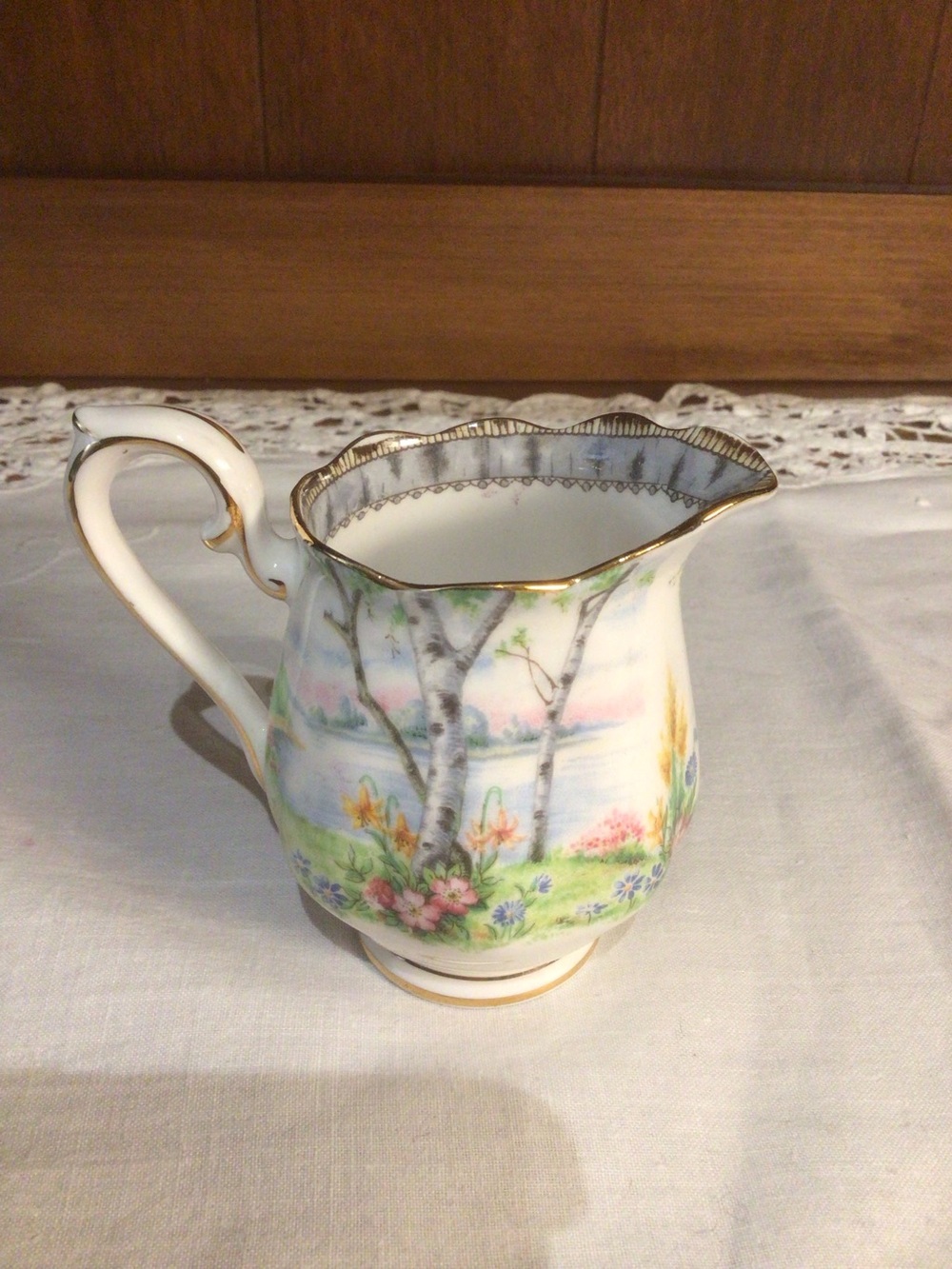Royal Albert - Silver Birch - Creamer - Picture 3 of 4